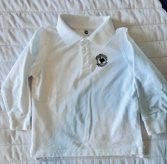 Lot of 4 Primrose School Polo Shirts TD4 Toddler Long Sl Short Dennis Uniform