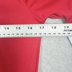 Cat & Jack Polo Shirt Boys Large Red No-Roll Collar Wicking School Uniform NWT