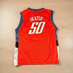 Reebok Emaka Okafor #50 Charlotte Bobcats Youth Basketball Jersey Sz 18-20 XL