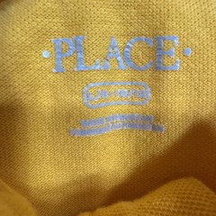 The Childrens Place School Uniform Short Sleeves Polo Shirts Yellow Blue L 10-12
