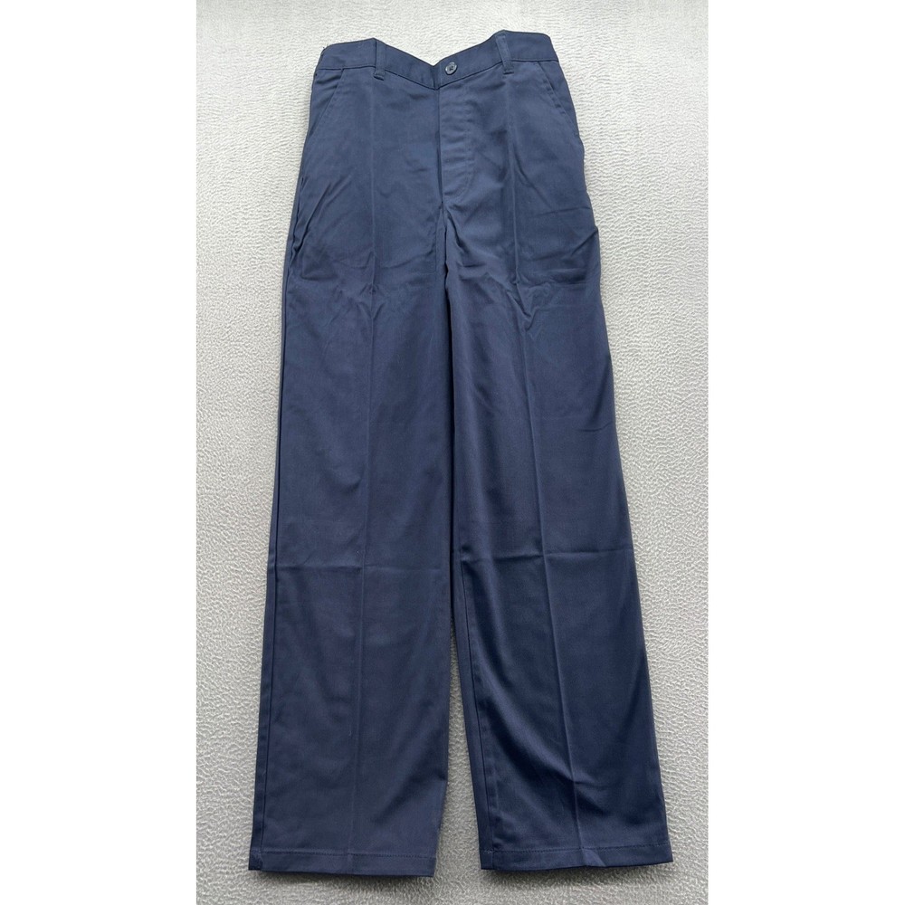 French Toast Pants Boys 14 Navy Blue School Uniform Relaxed Fit Pants Chinos NEW