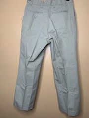 1Boy’s Husky 28 School Uniform Pants Straight Leg Beige Adjust Waist Khaki #1