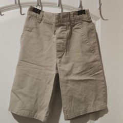 French Toast Boys Khaki Uniform Shorts Size 8 Adjustable Waist RN13706