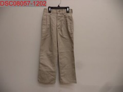 NWOT – Small Stain, Gegrge Boys’ Khaki Adjustable Waist Uniform Pants, Size 6S