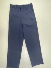 George Boys 60% Cotton Blend Dark Navy Wear To School Uniform Pants 12