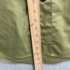 Boy Scouts of America Uniform Shirt Kid 15 Green Western Montana Council Vintage