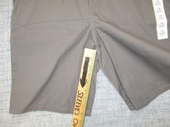 Cat & Jack Boys / Unisex Flat Front Shorts Adjustable Waist Gray Size 16 Husky