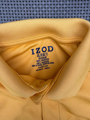 LOT of 6 Boys uniform IZOD,OLD NAVY,GEORGE PERFORMANCE Fabric Polo Shirts 6-7