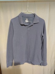 Two White and One Navy Blue Wonder Nation polo shirt size 18