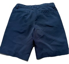 Cat & Jack Boys Size 5 Navy Quick Dry Uniform Shorts Lot of 2 Adjustable Waist