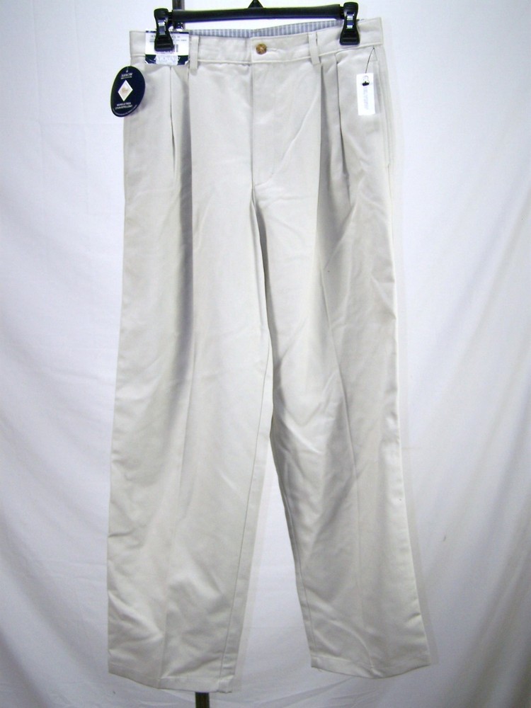 Arrow Pants Boys Youth Size 18 29×30 Tan Khaki 4 Pocket Pleated Stain Repellent