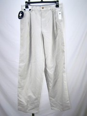 Arrow Pants Boys Youth Size 18 29×30 Tan Khaki 4 Pocket Pleated Stain Repellent