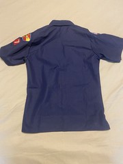 Boy Scouts Shirt Youth M Blue Uniform Top Official Youth Shirt Patches Boys