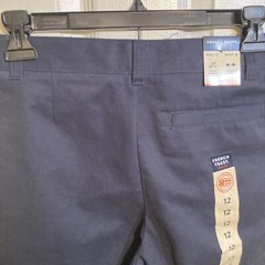 CLOSE OUT! NWT FRENCH TOAST School Uniform Boys Shorts Sz 12 Waist 26″ Blue