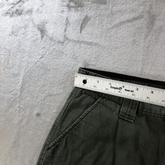 vtg Boy Scouts of America Cargo Shorts Youth 18 Green Uniform Canvas Hiking BSA