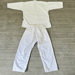 Oriental Gateway Youth Unisex White Martial Arts Uniforms Belt Pants Top Set 5/6