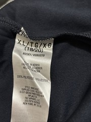 Nautica School Uniform Performance Polo Shirt XL 18/20 Husky UPF Navy NEW $25