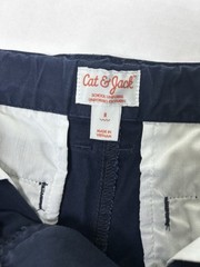 Cat & Jack School Uniform Boys Short Cotton blend Navy Blue Size 8