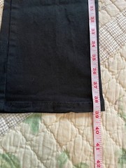Chaps Boys Approved Schoolwear Black Pants Boys Size 16 Regular