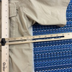 Boy Scouts Of America Shirt Boys Medium 10-12 Tan Uniform Short Sleeve Patches