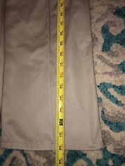 CHAPS Boys Classic Fit Schoolwear Uniform Dressy Khaki Pants Size 16 Husky