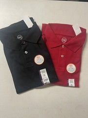 Lot Of 2 Wonder Nation Jersey Polo School Uniforms XXL (18) Unisex New SKU A7