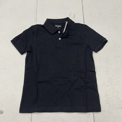 Old Navy Black Jack Uniform Pique Short Sleeve Polo Boys Size Small NEW