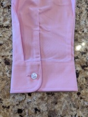 Classberry Kids Uniform long sleeve button up shirt Pink size 22