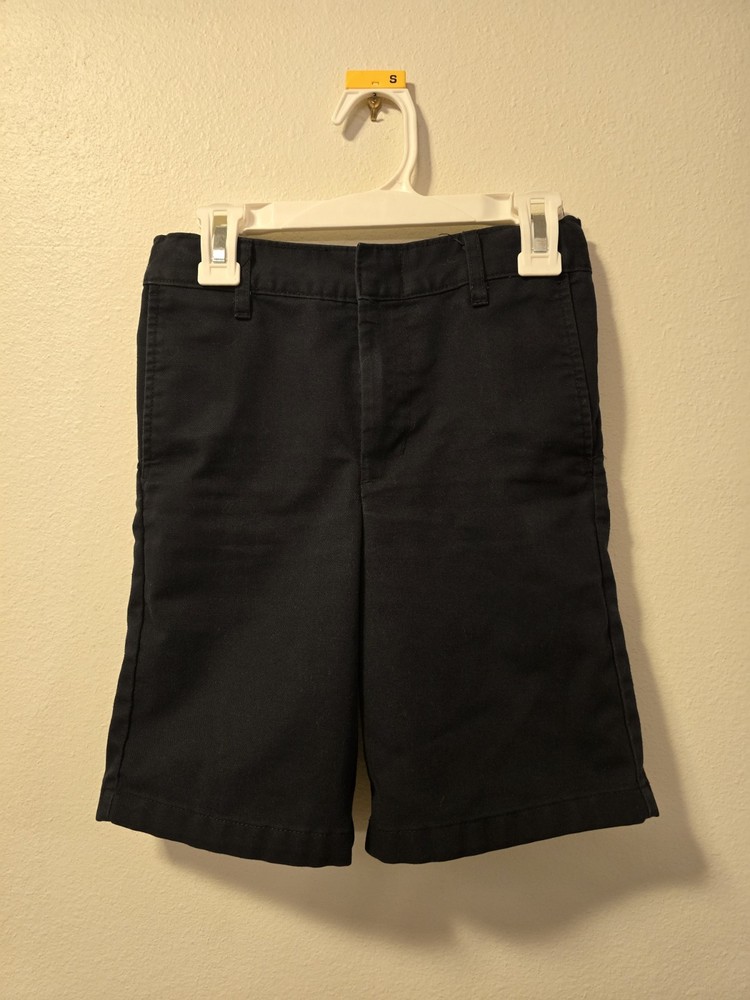Navy Blue Boys Size 10 School Shorts Dress Pants Uniform