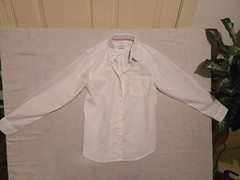 French Toast Boys Crisp White Dress Shirt