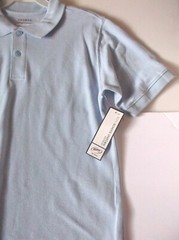 George School Uniform Boys Short Sleeve Performance Polo Shirt Size XL 14-16