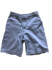 Award School Uniform Gray Shorts Flat Front Size 12 Regular Boy Cotton Blend