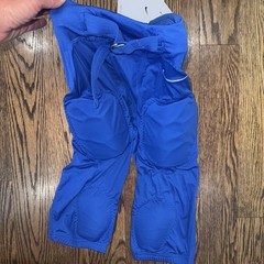 Nike Integrated Football Pad Pants Boys Large, Royal Blue Dri-FIT. DJ5731 NWT
