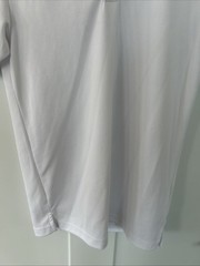 Nautica School Uniform White Short Sleeve Polo Shirt Youth Boys Size L G 14 16