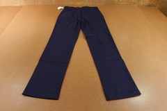 Old Navy Boys 14 Slim Fit Navy Blue Uniform Built in Flex Straight Leg Pants NWT