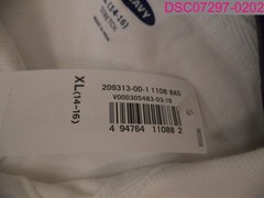 Old Navy Boy’s Pique Uniform Stretch Polo White Size XL 14-16
