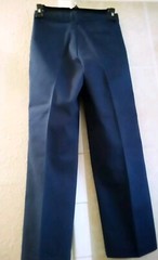 GEORGE Boys Navy Blue School Uniform Pants -Adjustable Waist, Size 8 EUC