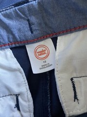 Wonder Nation Boys School Uniform Shorts Lot of Three Size 18