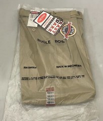Bugle Boy Khaki Pants Boys Pants Prep School Uniform w/ Belt Sizes: 8 – 20