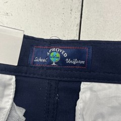 School Approved Uniform Dark Blue Super Stretch Khaki Pants Boys Size 8 NEW