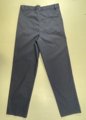 George Boys Cotton Blend Navy Blue Straight Fit School Uniform Dress Pants 16