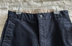 NWT Gap Kids Uniform Flat Front Pants ~ Sz 14 ~ Navy