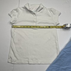 Lot of 3 Childrens Polo Shirts School Uniforms Sizes 6/7 and 7/8 Cat&Jack/Place
