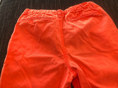 Gap Kids Boys Size 8H Husky Bright Orange Chino Shorts