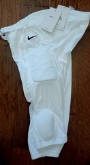 NWT Nike Boys’ Dri-FIT Integrated White Football Pad Pants Size XL Sports