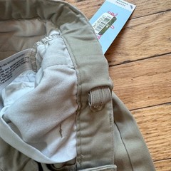 Cat & Jack Boy Straight Fit School Uniform Chino Pants Vintage Khaki Size 12 NWT