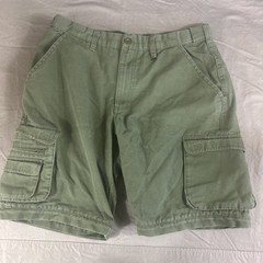 BSA Boy Scouts of America Uniform Shorts Youth 20 Waist 31-33 Olive Green Cargo
