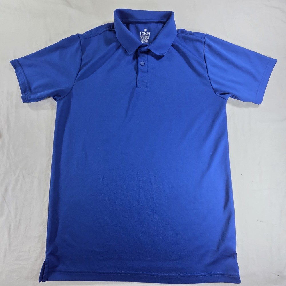 Chaps Polo Shirt – Boys XL 18/20 School Approvesld Uniform Royal Blue