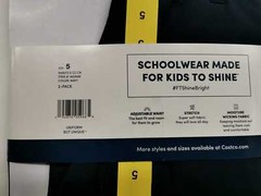 Boys french toast two performance short, size 5 – color: NAVY – 1402668