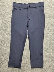 French Toast Pants Boys Sz 4 Navy School Uniform Slim Performance Tapered Flat